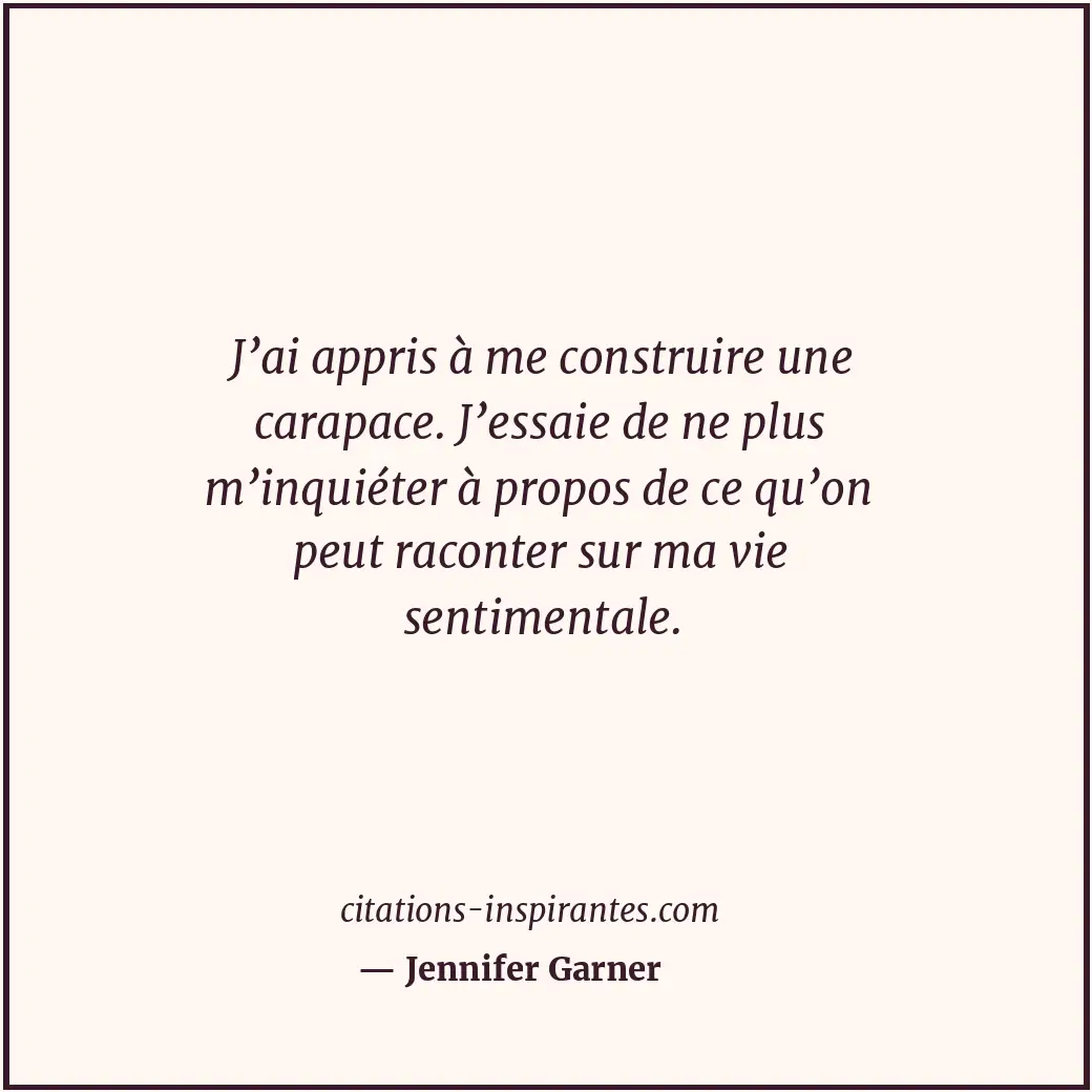 Citation de Jennifer Garner