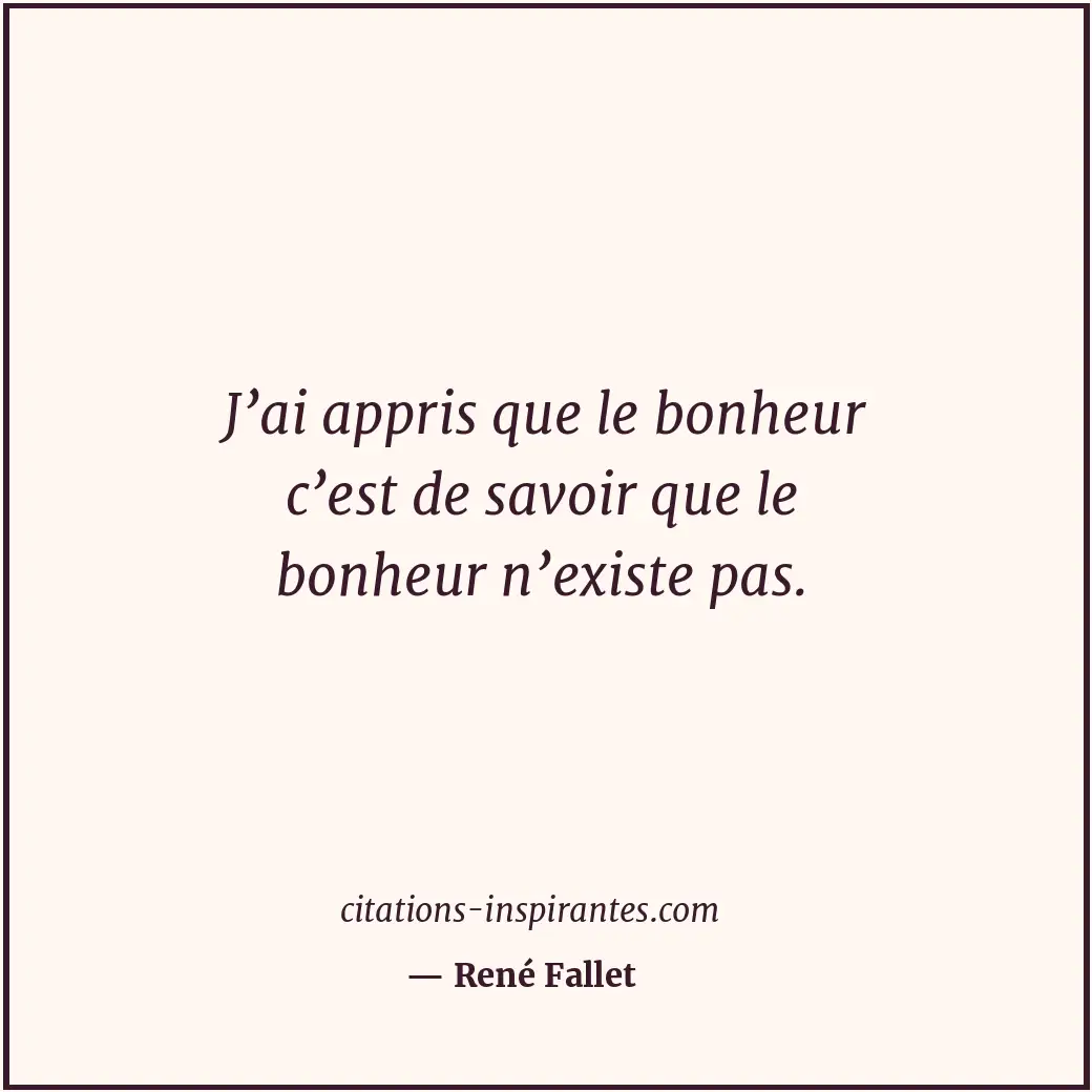 Citation de René Fallet