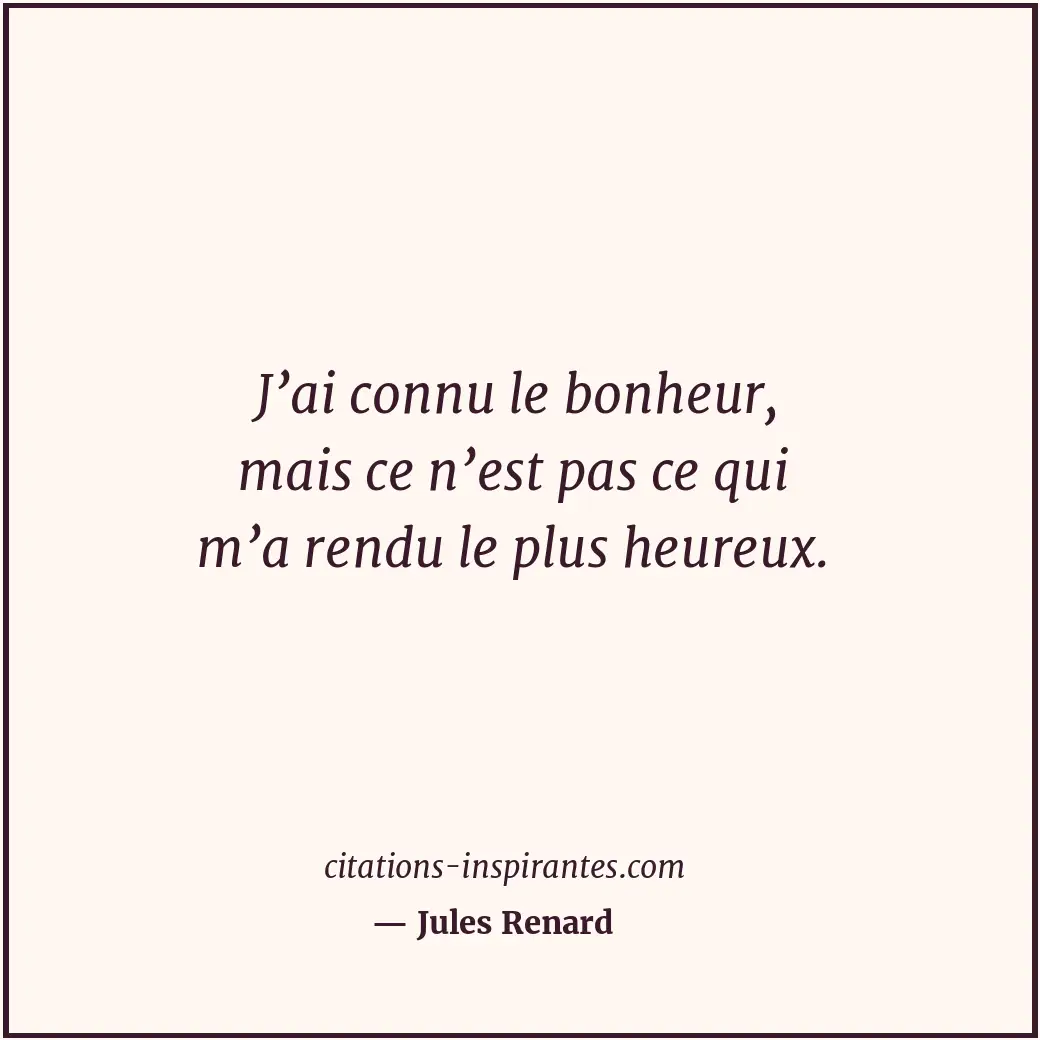 Citation de Jules Renard