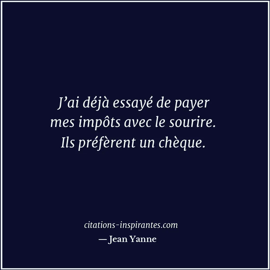 Citation de Jean Yanne