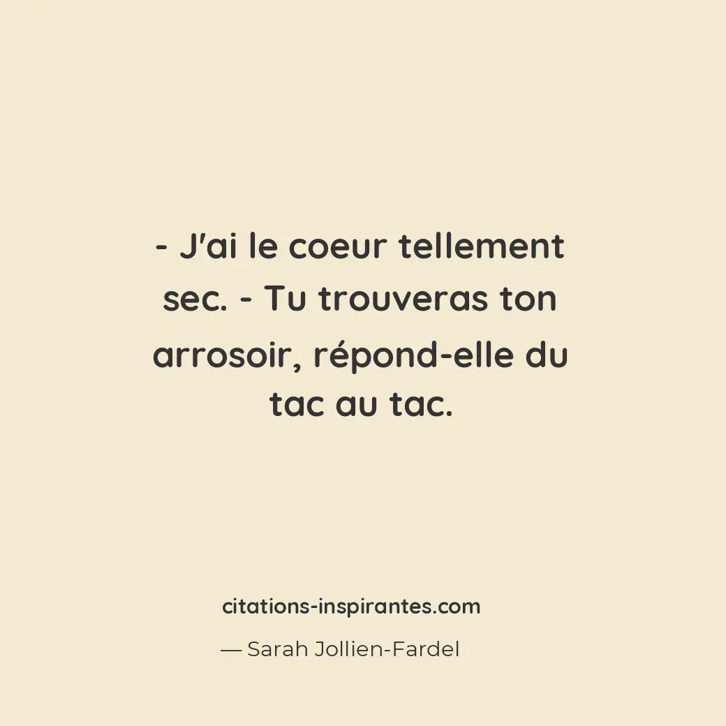 Citation de Sarah Jollien-Fardel
