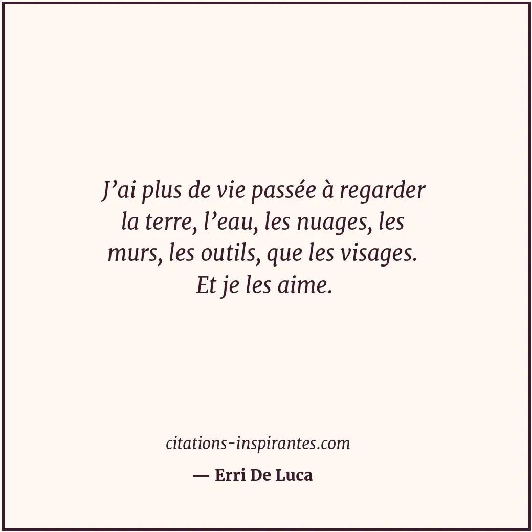 Citation de Erri De Luca