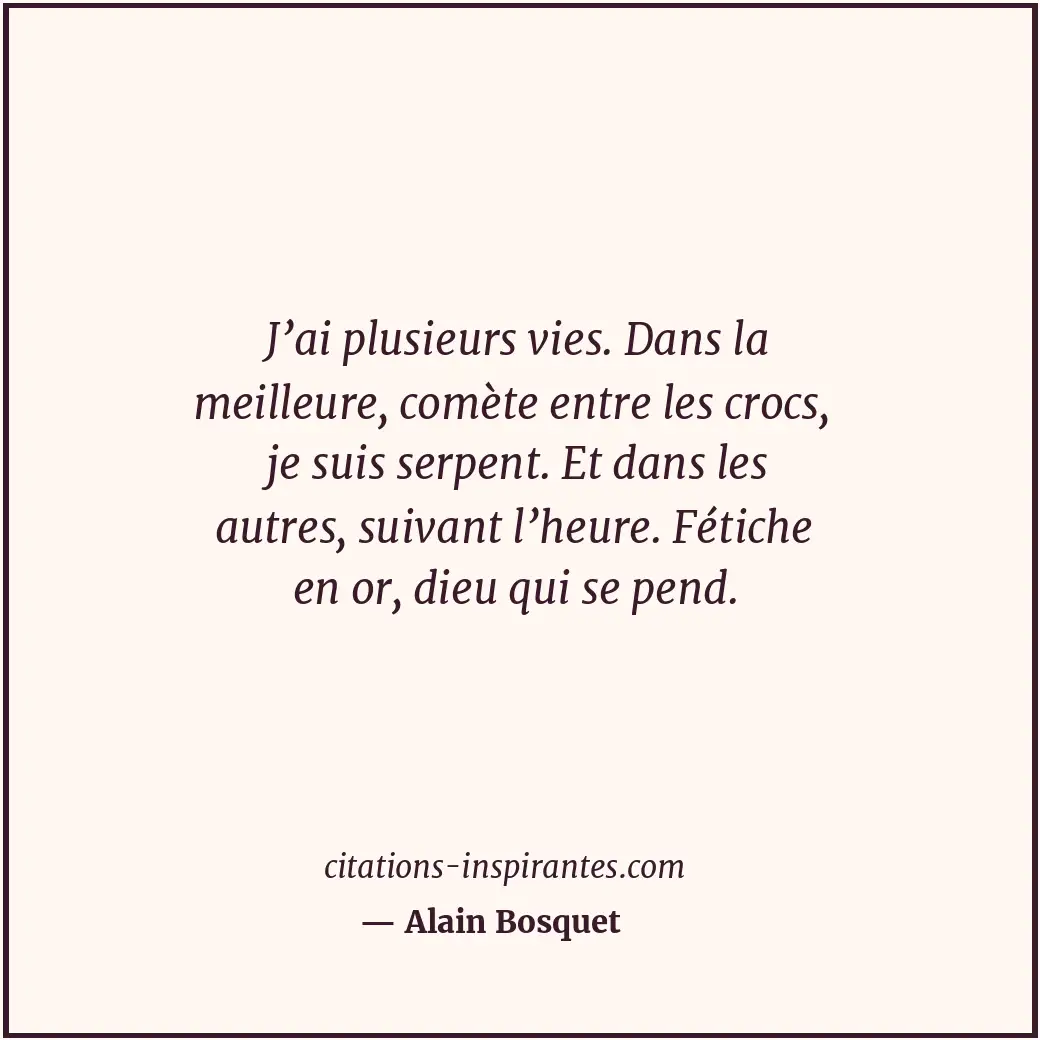 Citation de Alain Bosquet