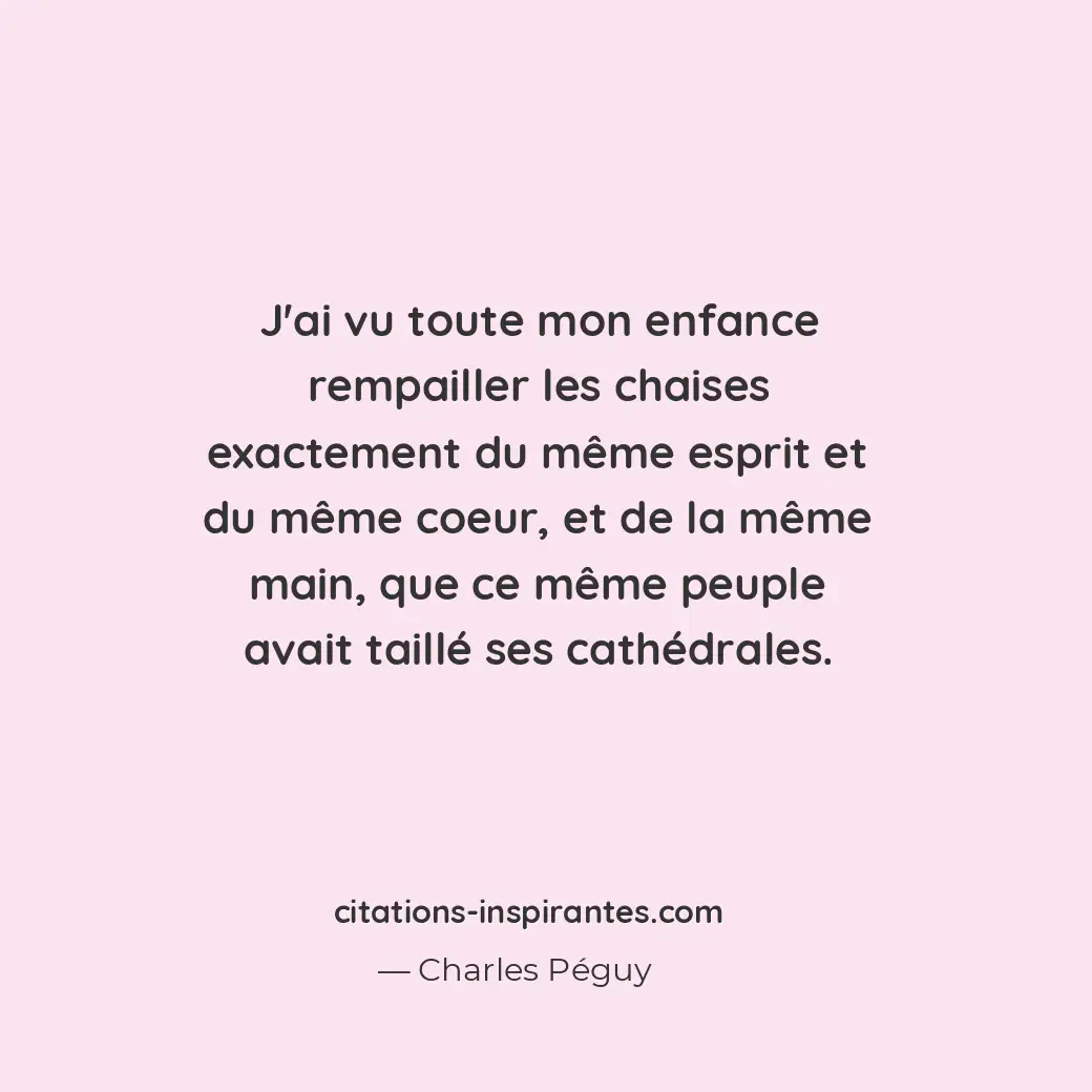 Citation de Charles Péguy