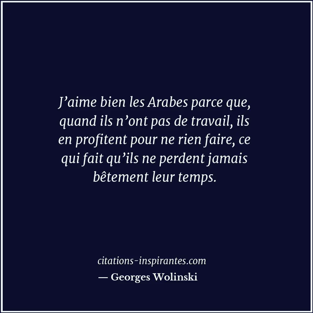 Citation de Georges Wolinski