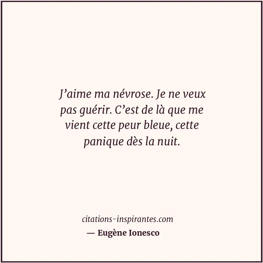 Citation de Eugène Ionesco