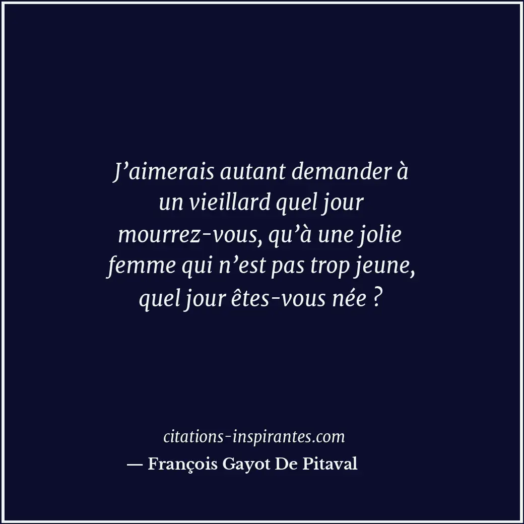 Citation de François Gayot De Pitaval