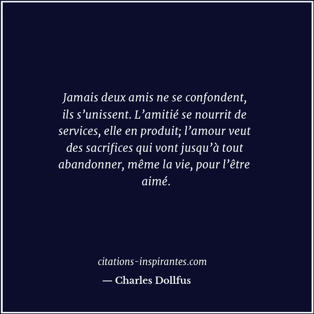 Citation de Charles Dollfus