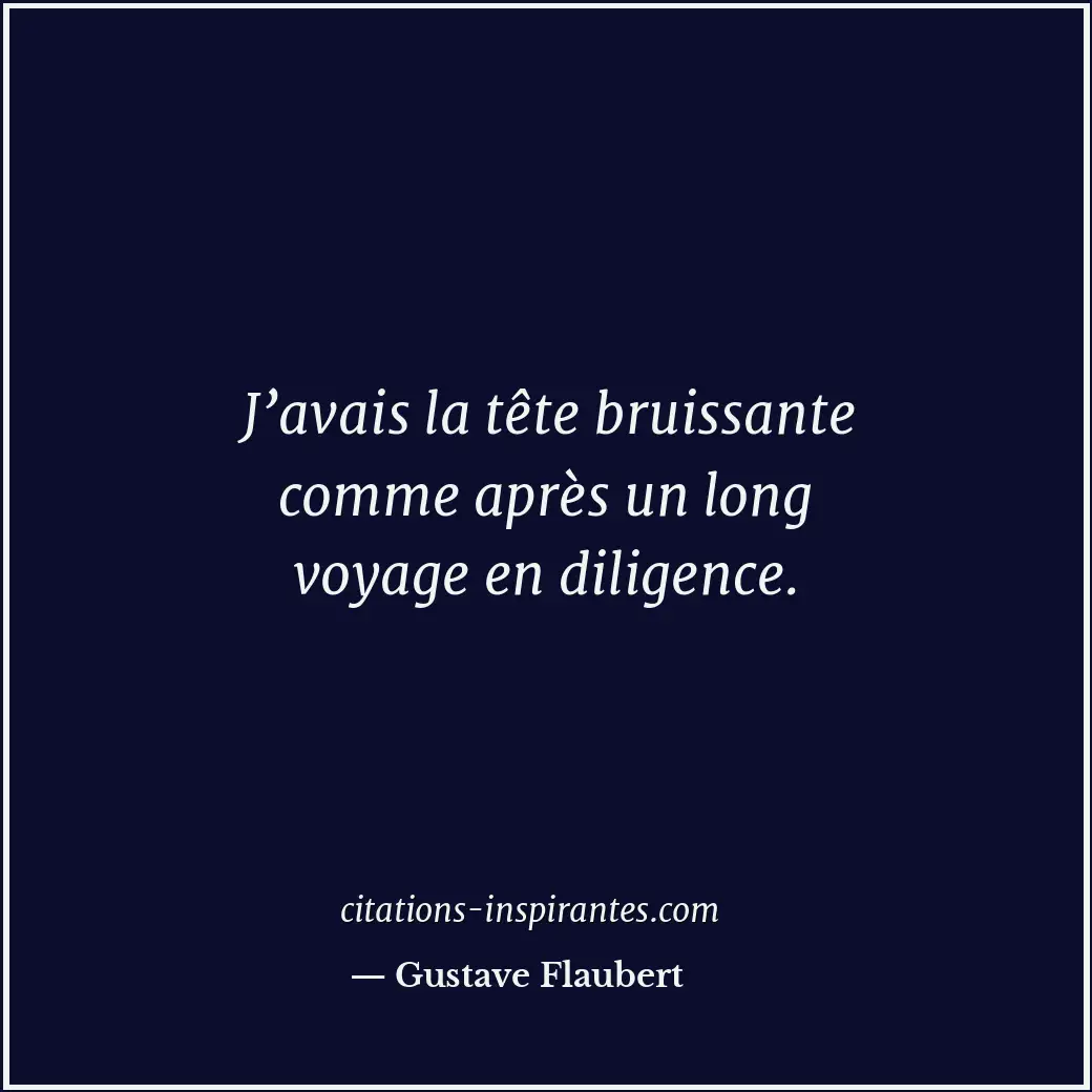 Citation de Gustave Flaubert