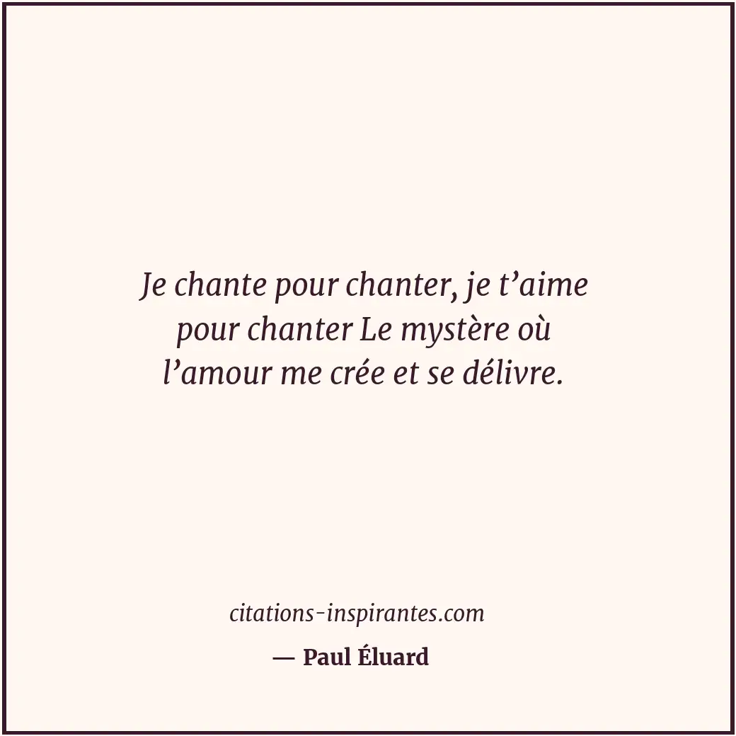 Citation de Paul Éluard