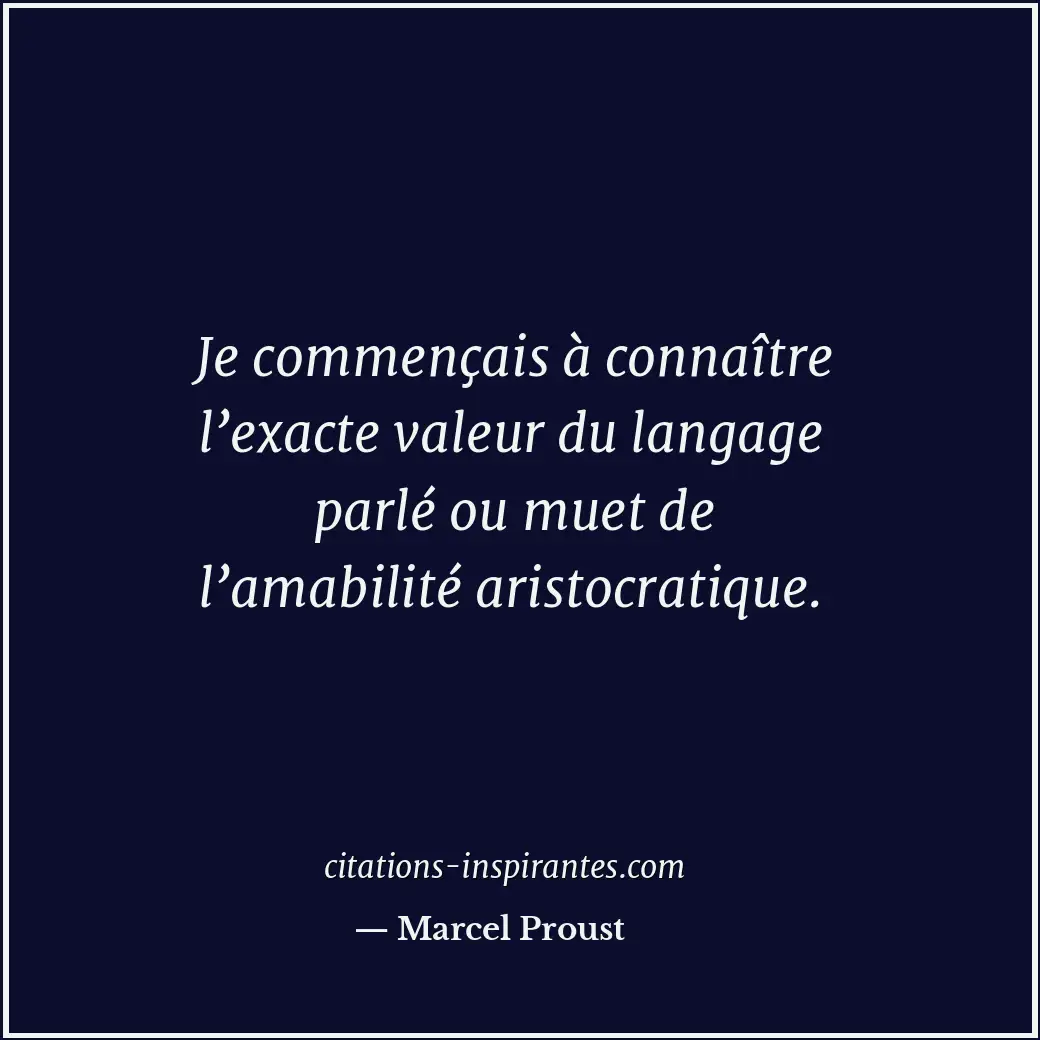 Citation de Marcel Proust