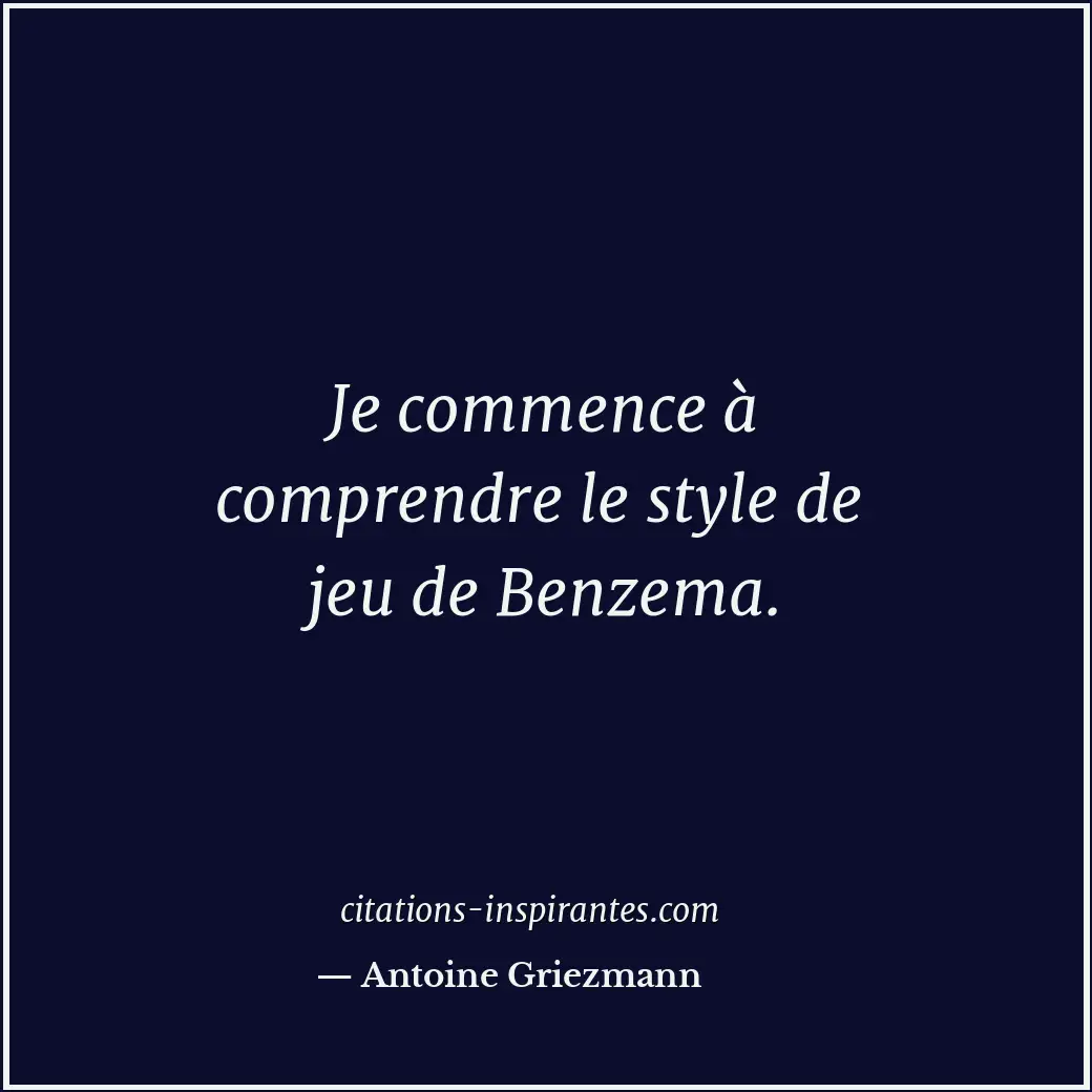 Citation de Antoine Griezmann