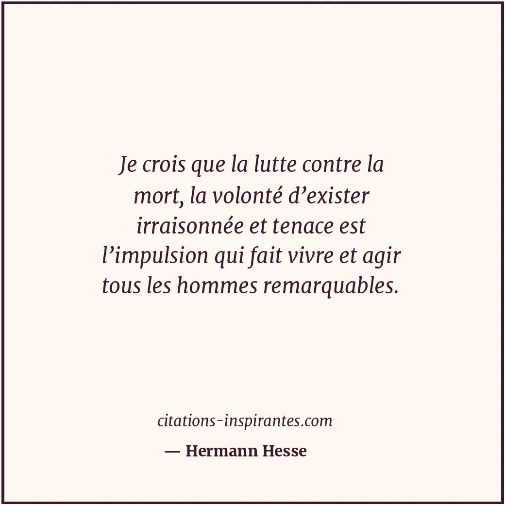 Citation de Hermann Hesse