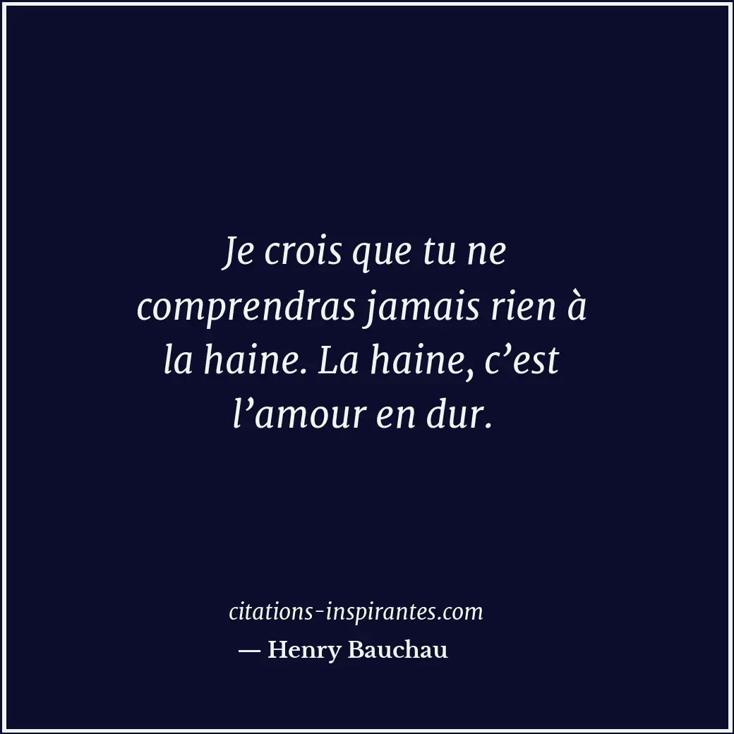 Citation de Henry Bauchau