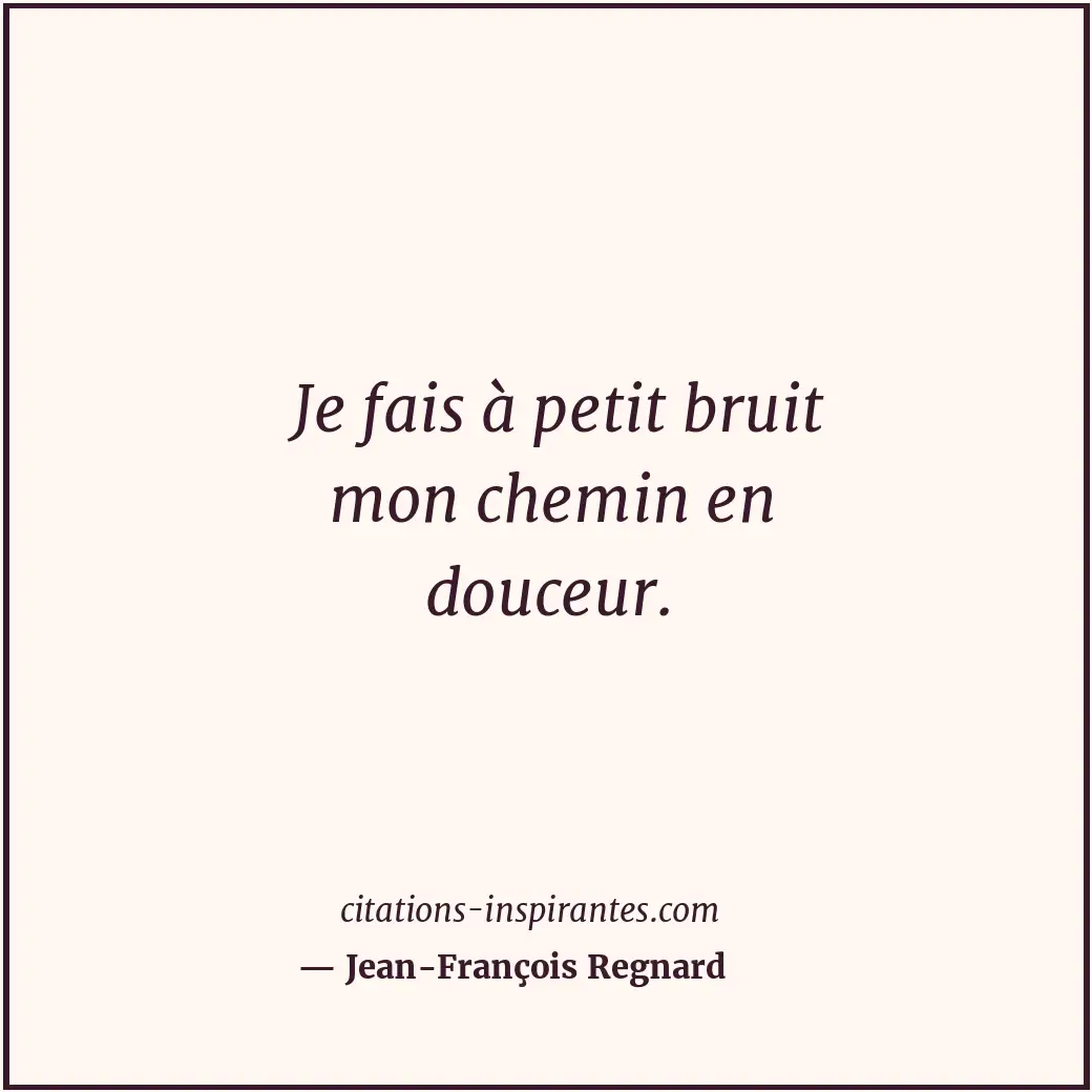 Citation de Jean-François Regnard