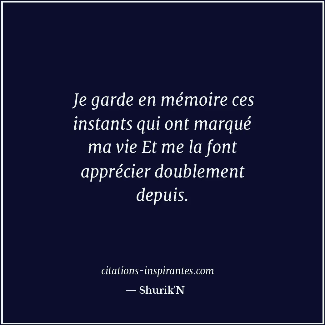 Citation de Shurik'N