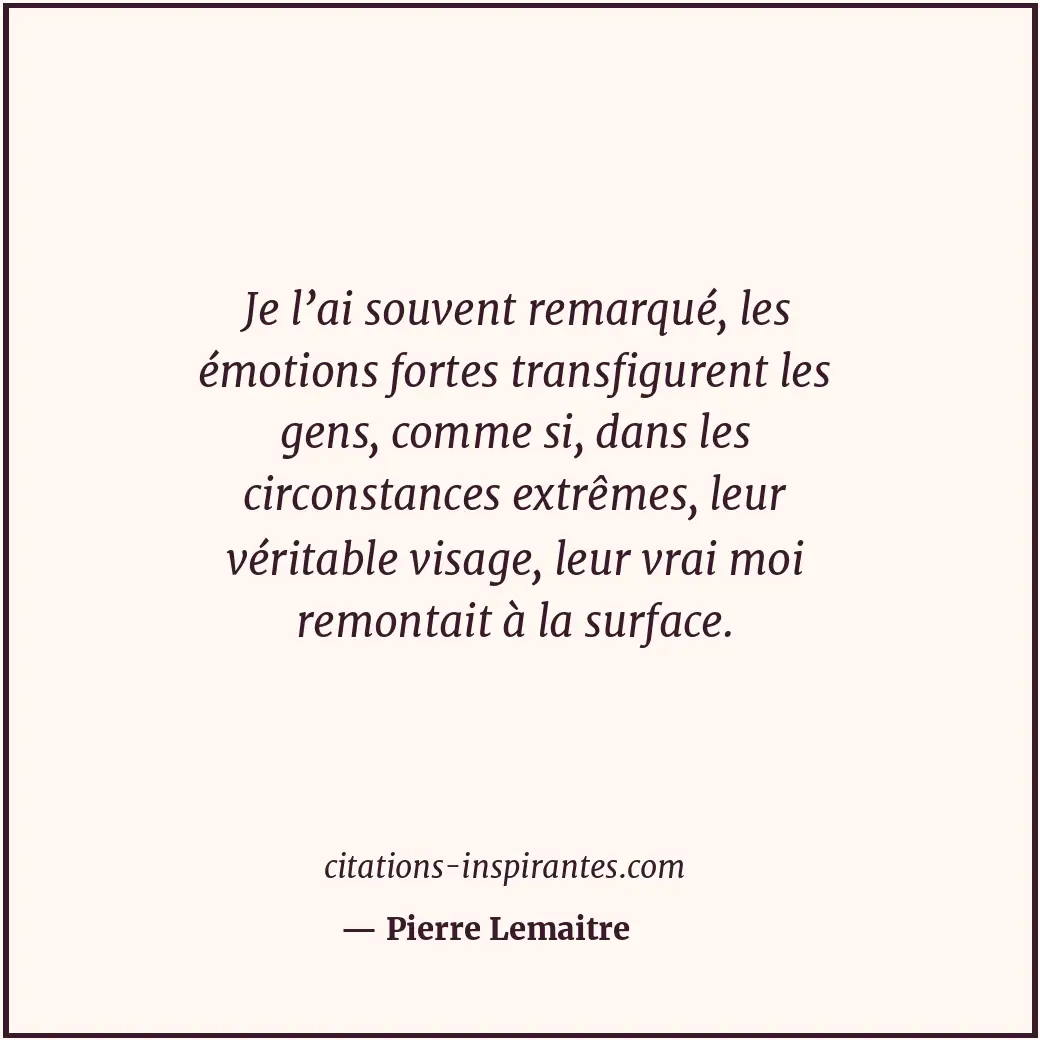 Citation de Pierre Lemaitre