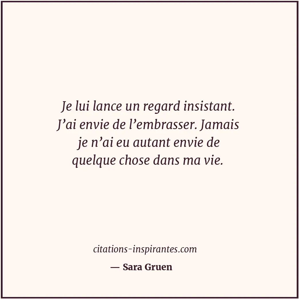 Citation de Sara Gruen