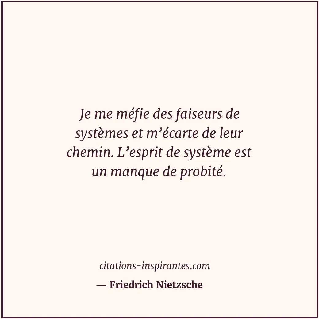 Citation de Friedrich Nietzsche