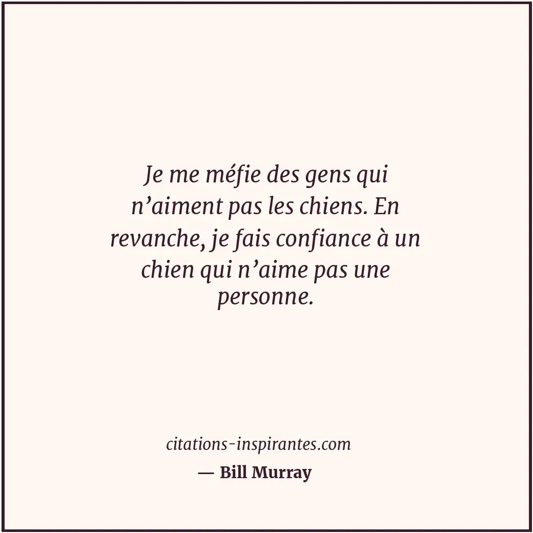 Citation de Bill Murray