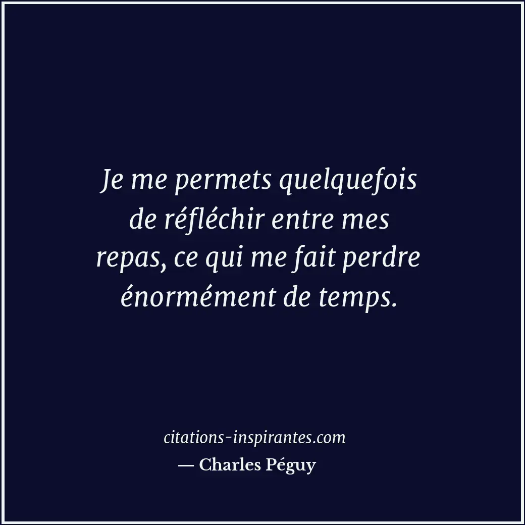 Citation de Charles Péguy