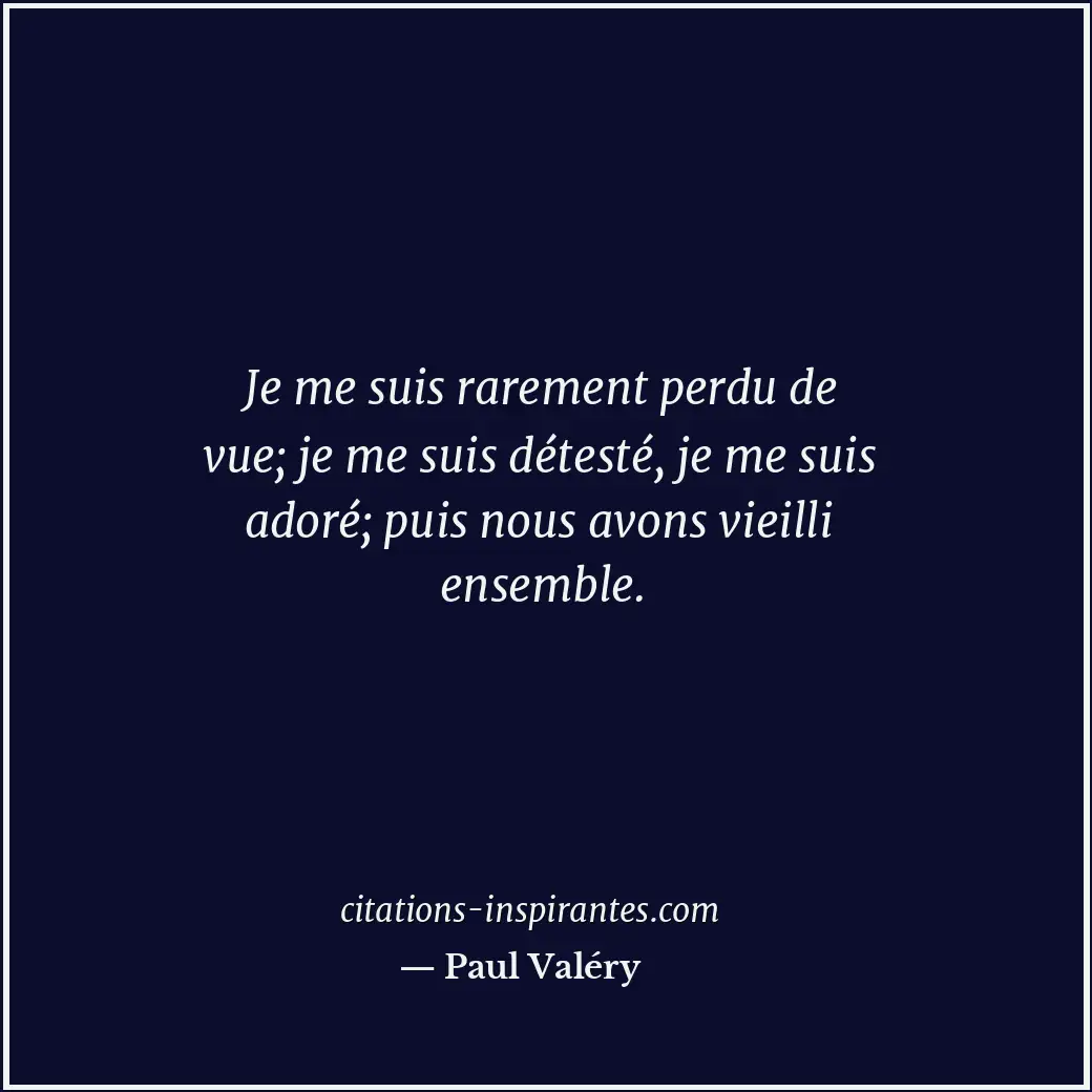 Citation de Paul Valéry