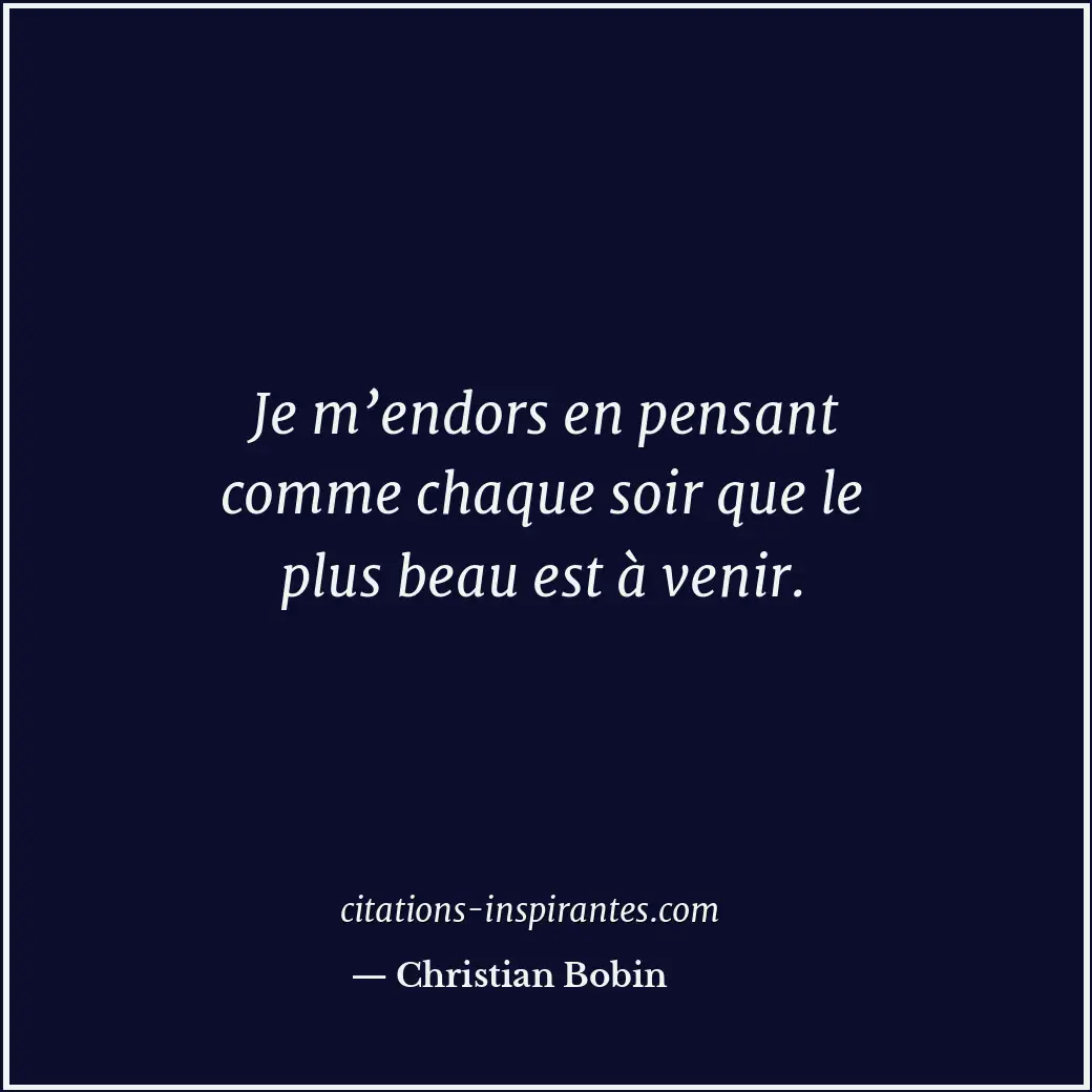 Citation de Christian Bobin