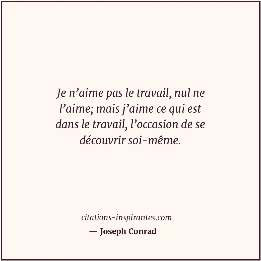 Citation de Joseph Conrad