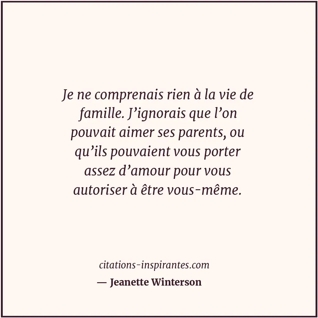Citation de Jeanette Winterson