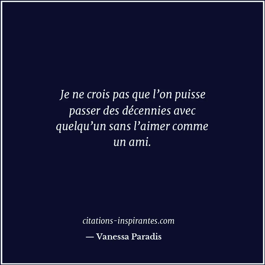 Citation de Vanessa Paradis