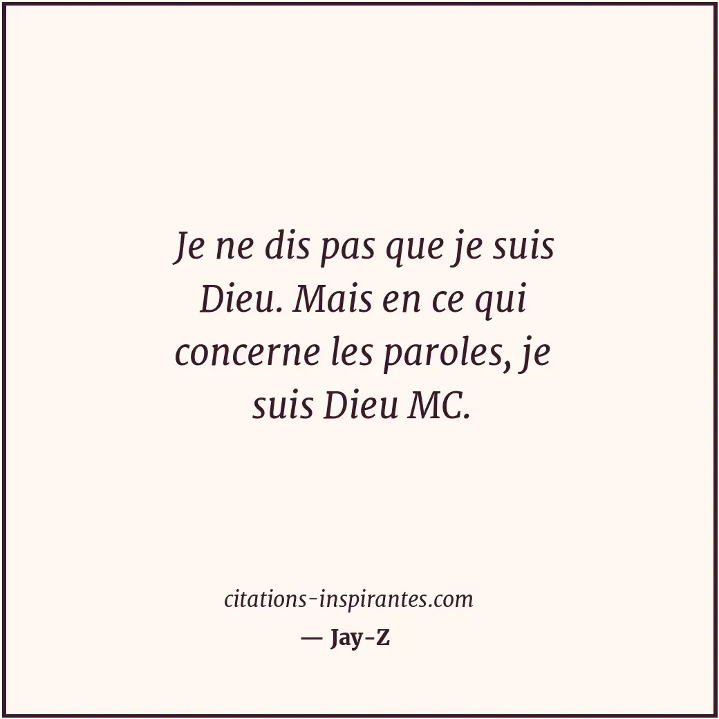 Citation de Jay-Z