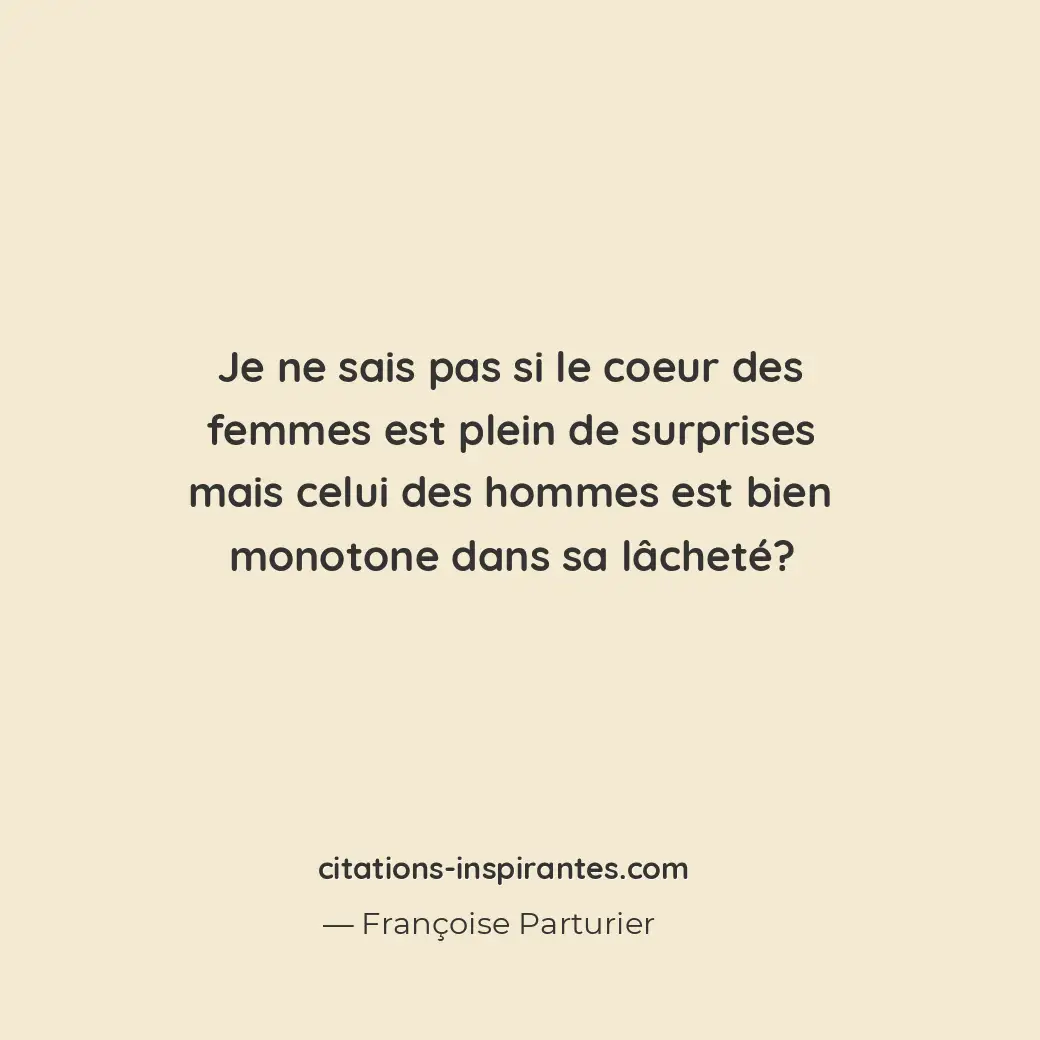 Citation de Françoise Parturier