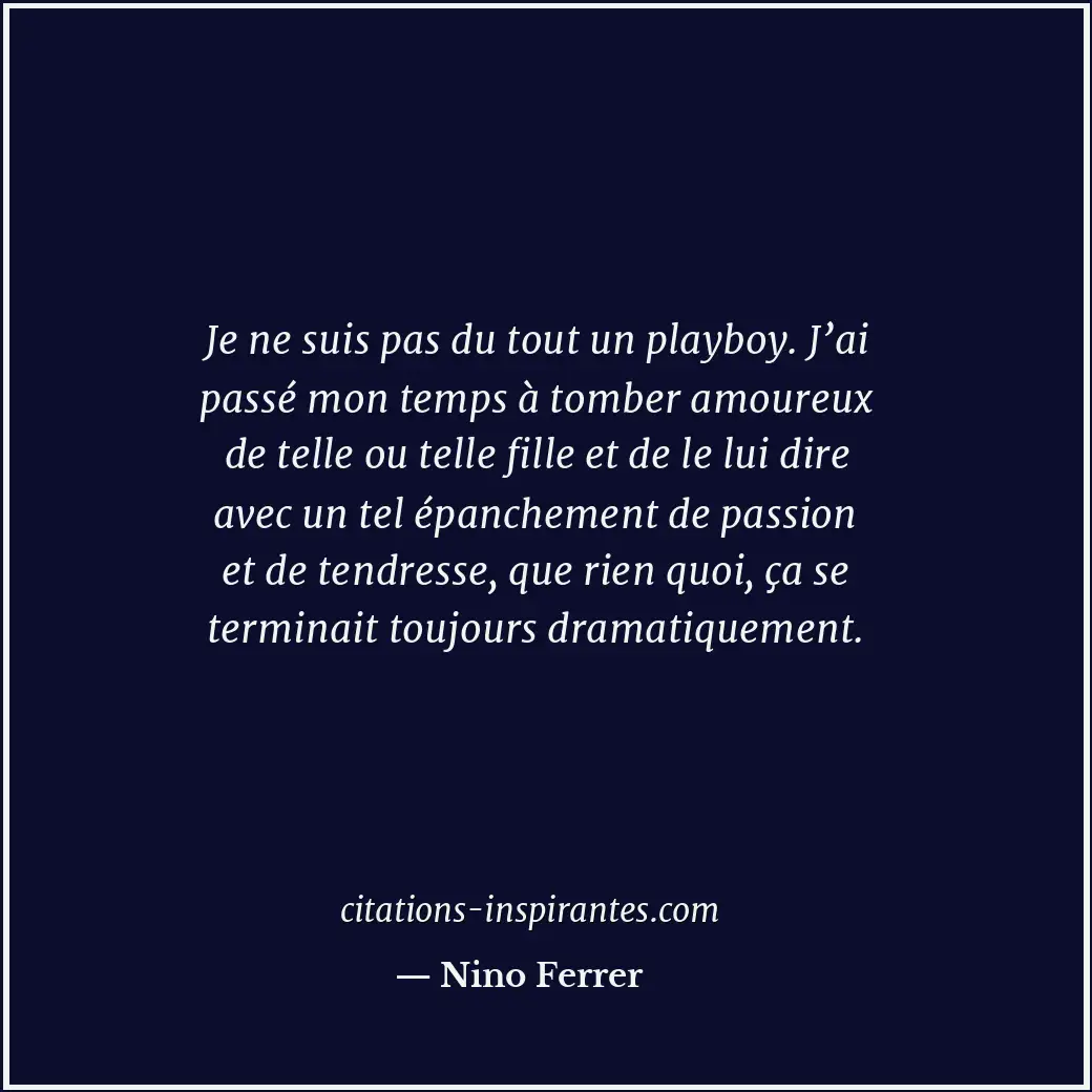 Citation de Nino Ferrer