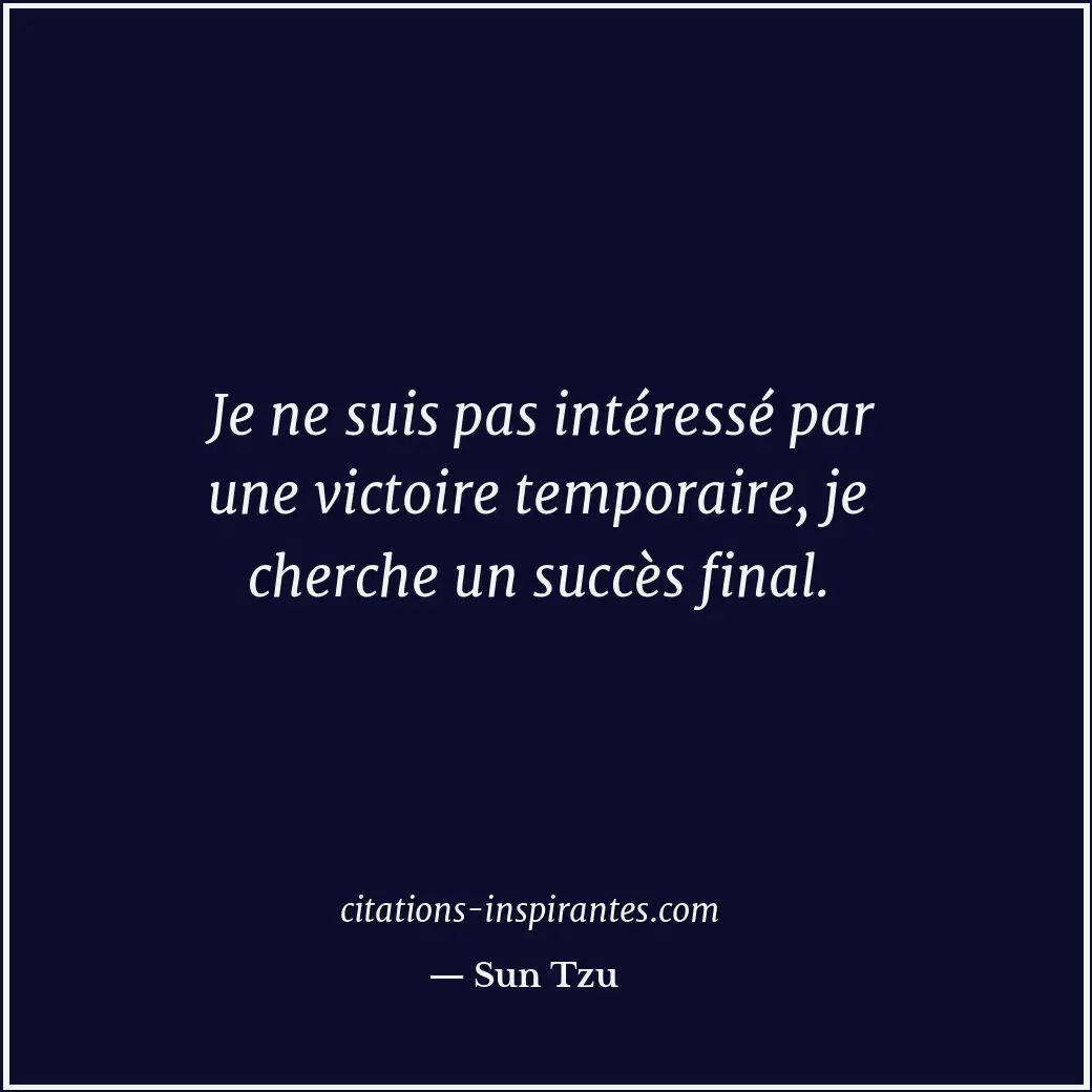 Citation de Sun Tzu