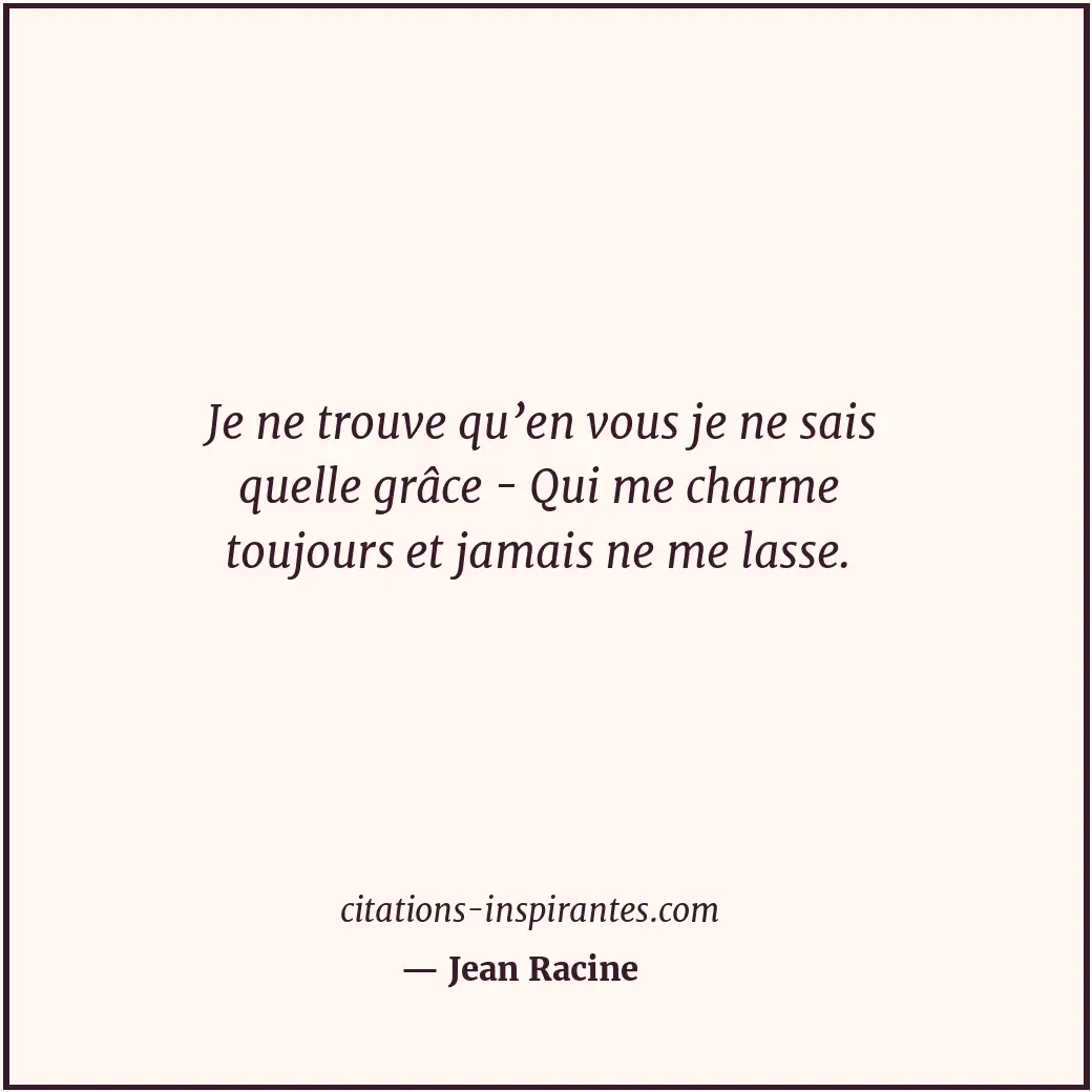 Citation de Jean Racine