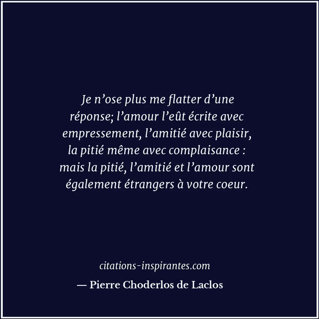 Citation de Pierre Choderlos de Laclos