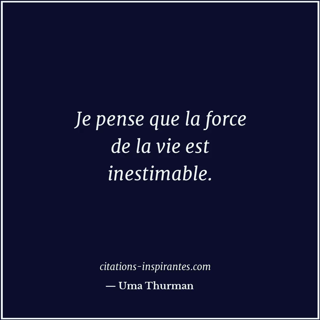 Citation de Uma Thurman