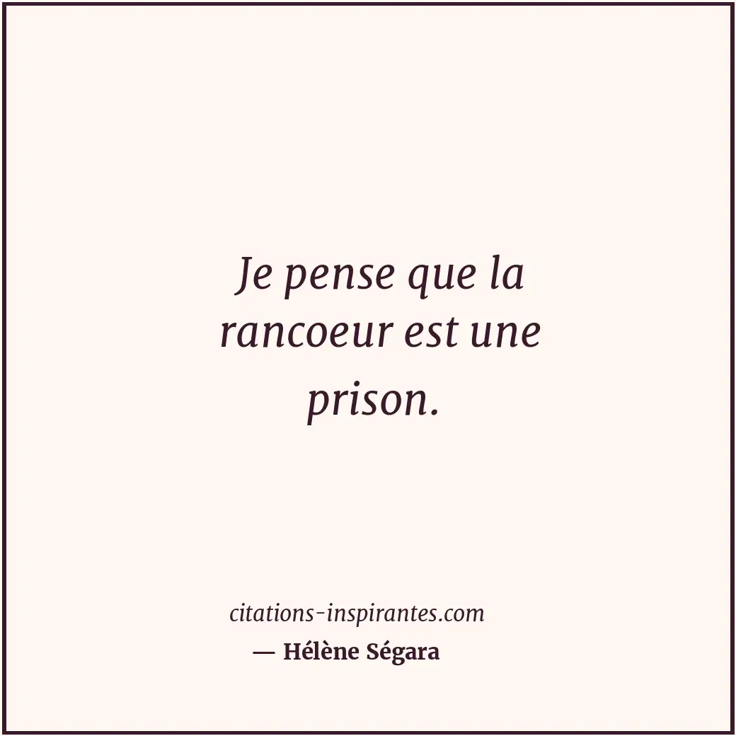 Citation de Hélène Ségara