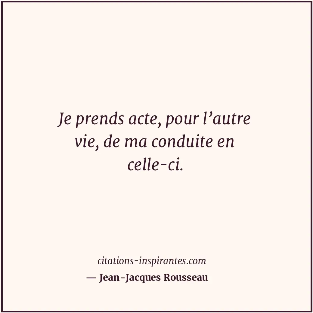 Citation de Jean-Jacques Rousseau