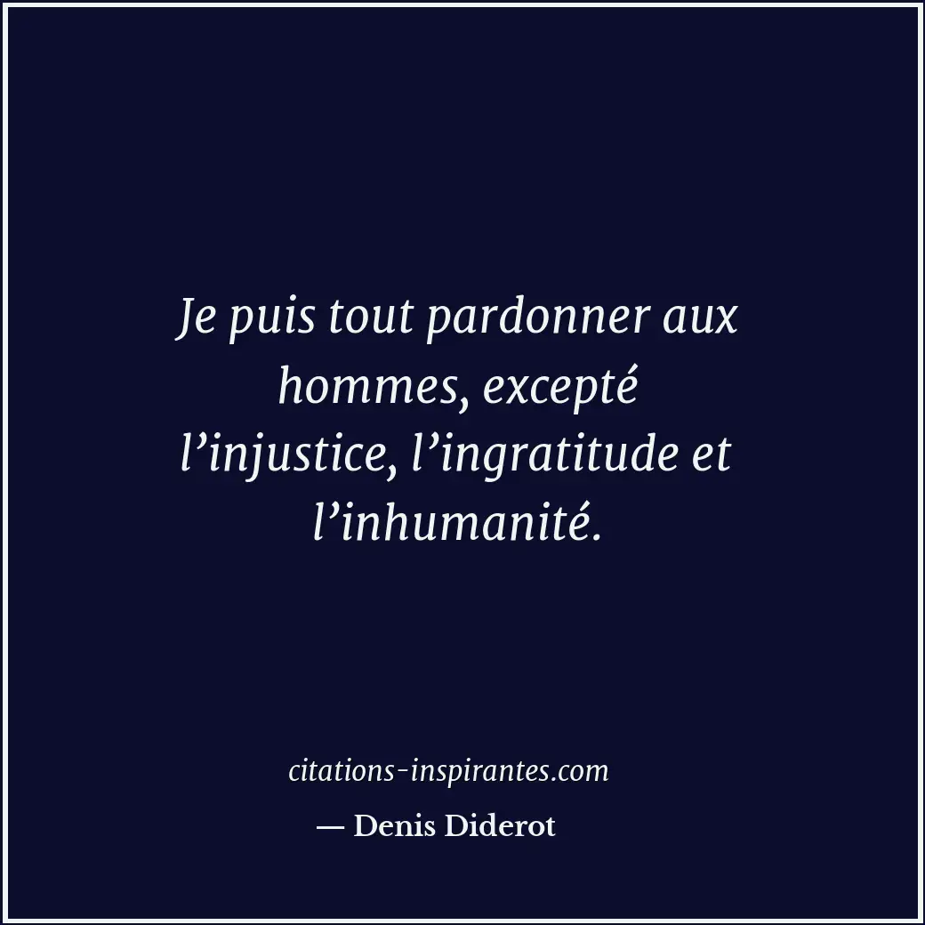 Citation de Denis Diderot
