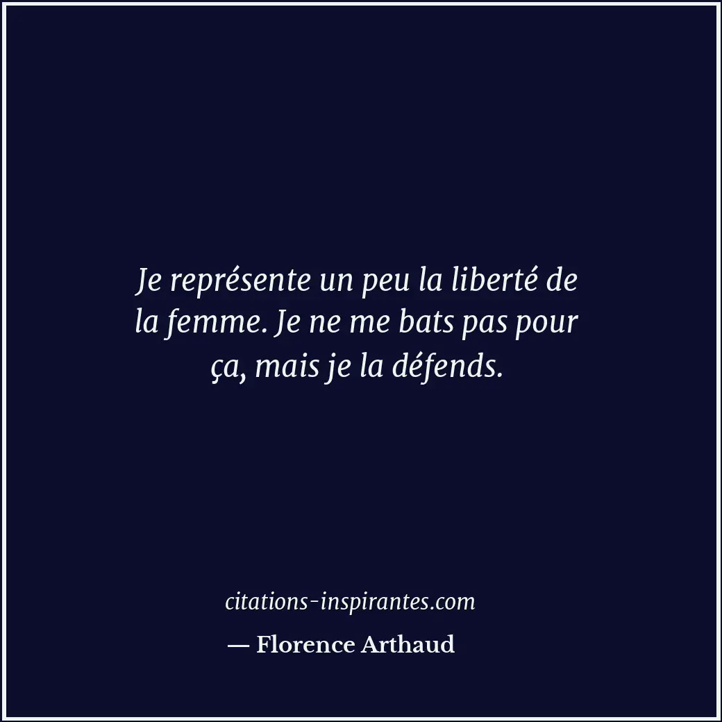 Citation de Florence Arthaud