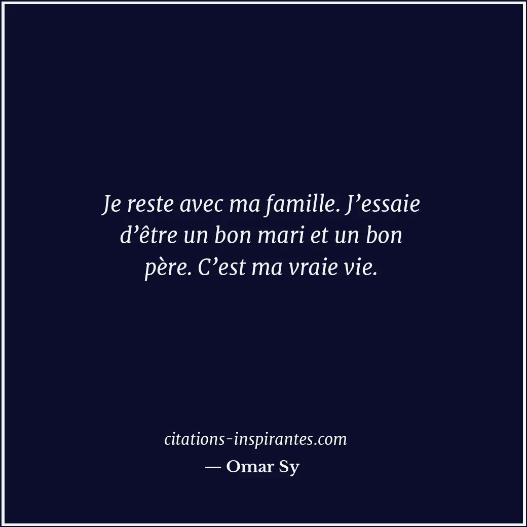 Citation de Omar Sy