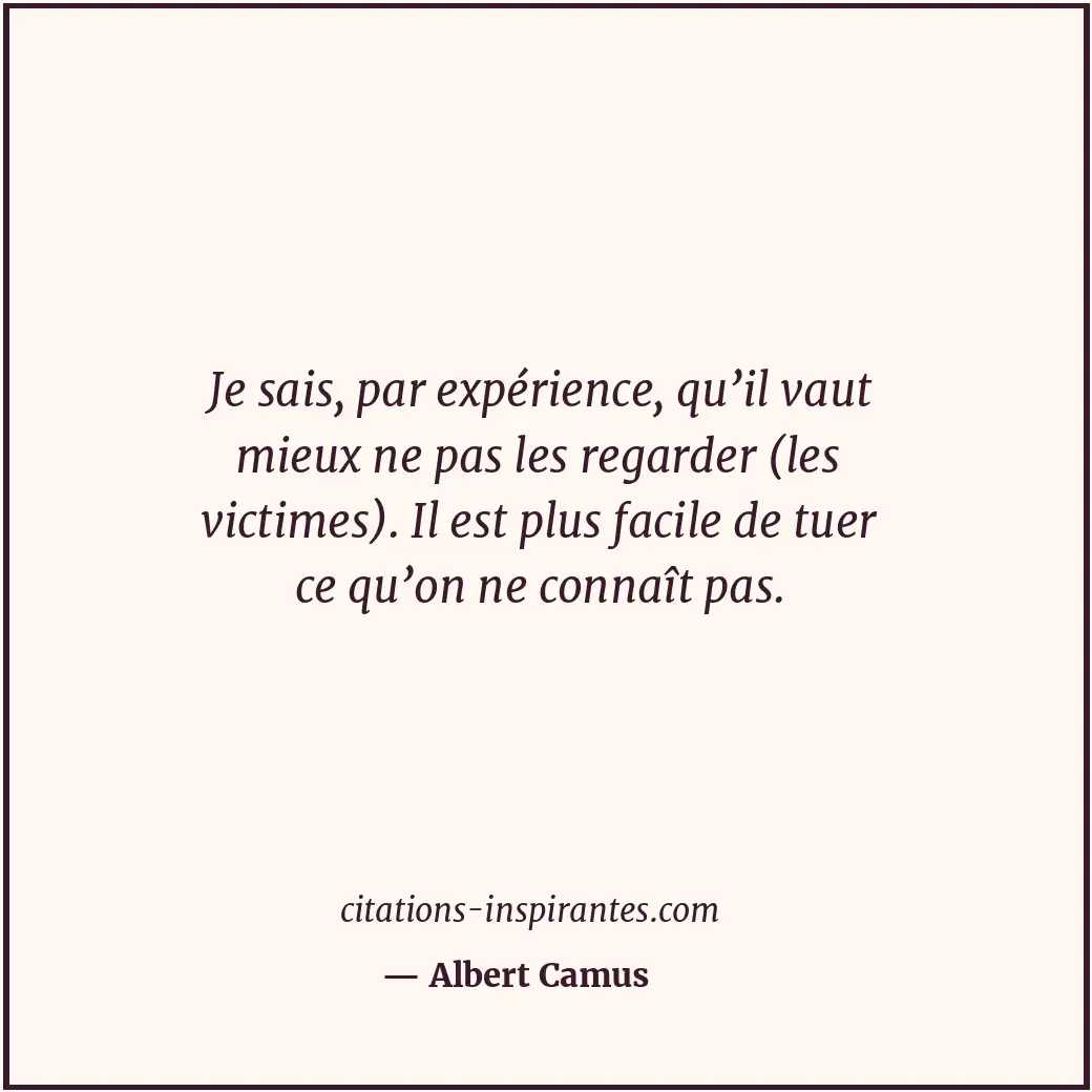 Citation de Albert Camus