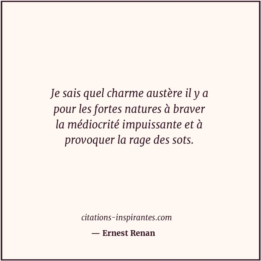 Citation de Ernest Renan