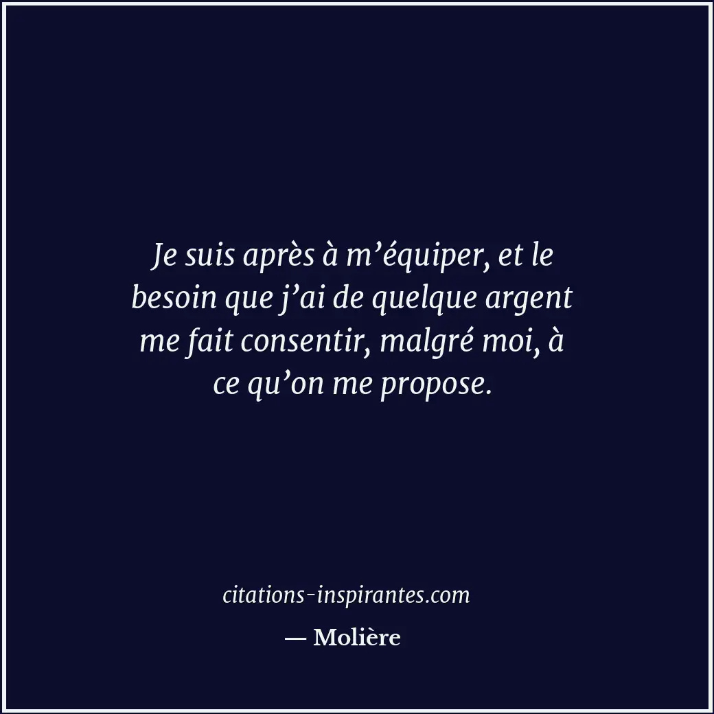 Citation de Molière