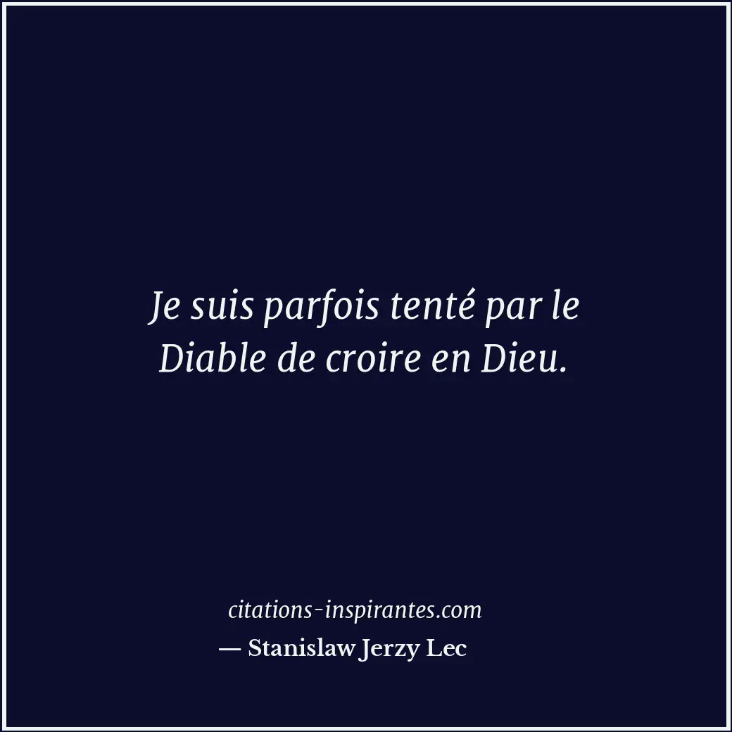 Citation de Stanislaw Jerzy Lec