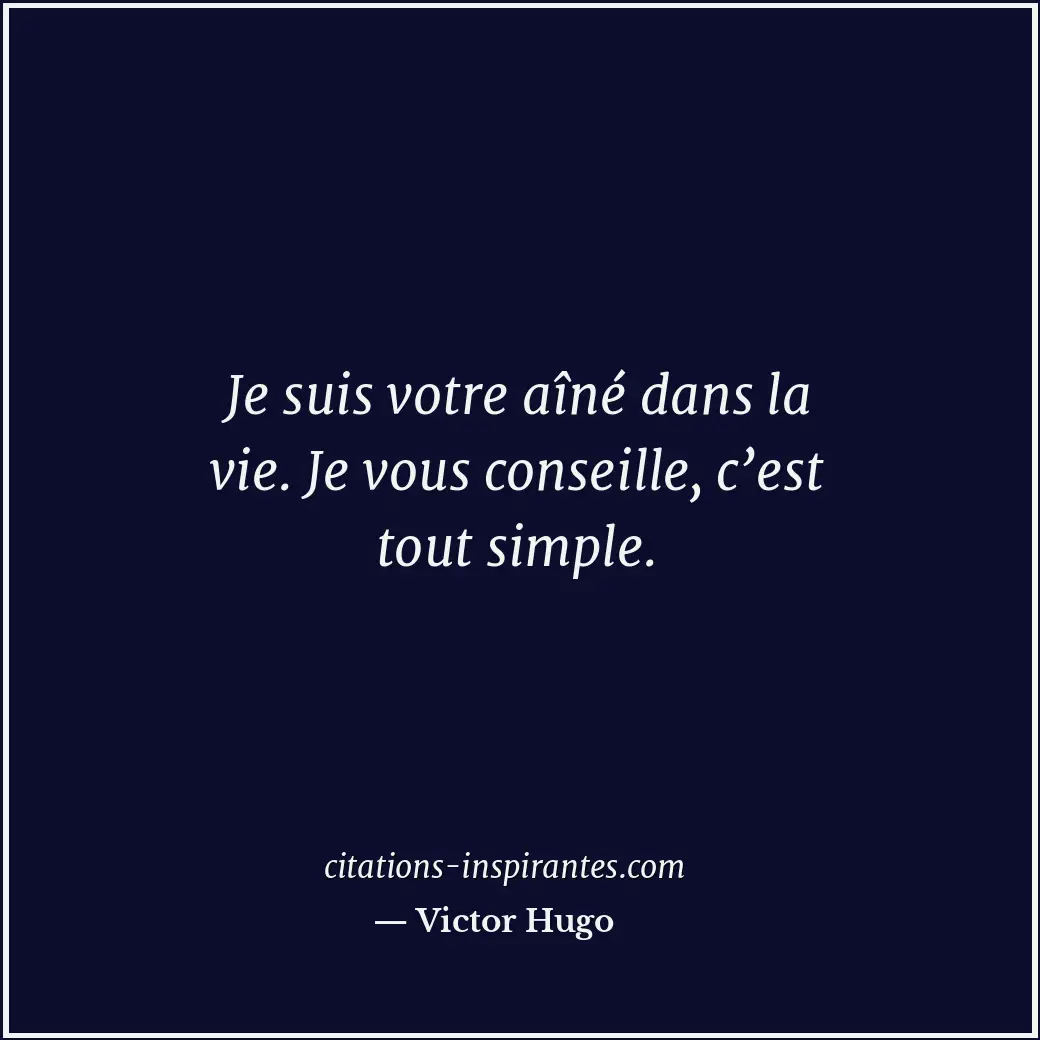 Citation de Victor Hugo