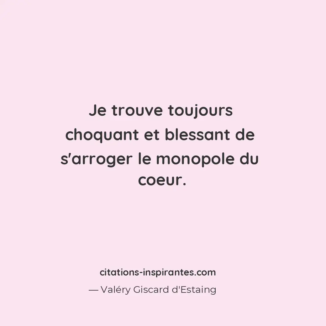 Citation de Valéry Giscard d'Estaing