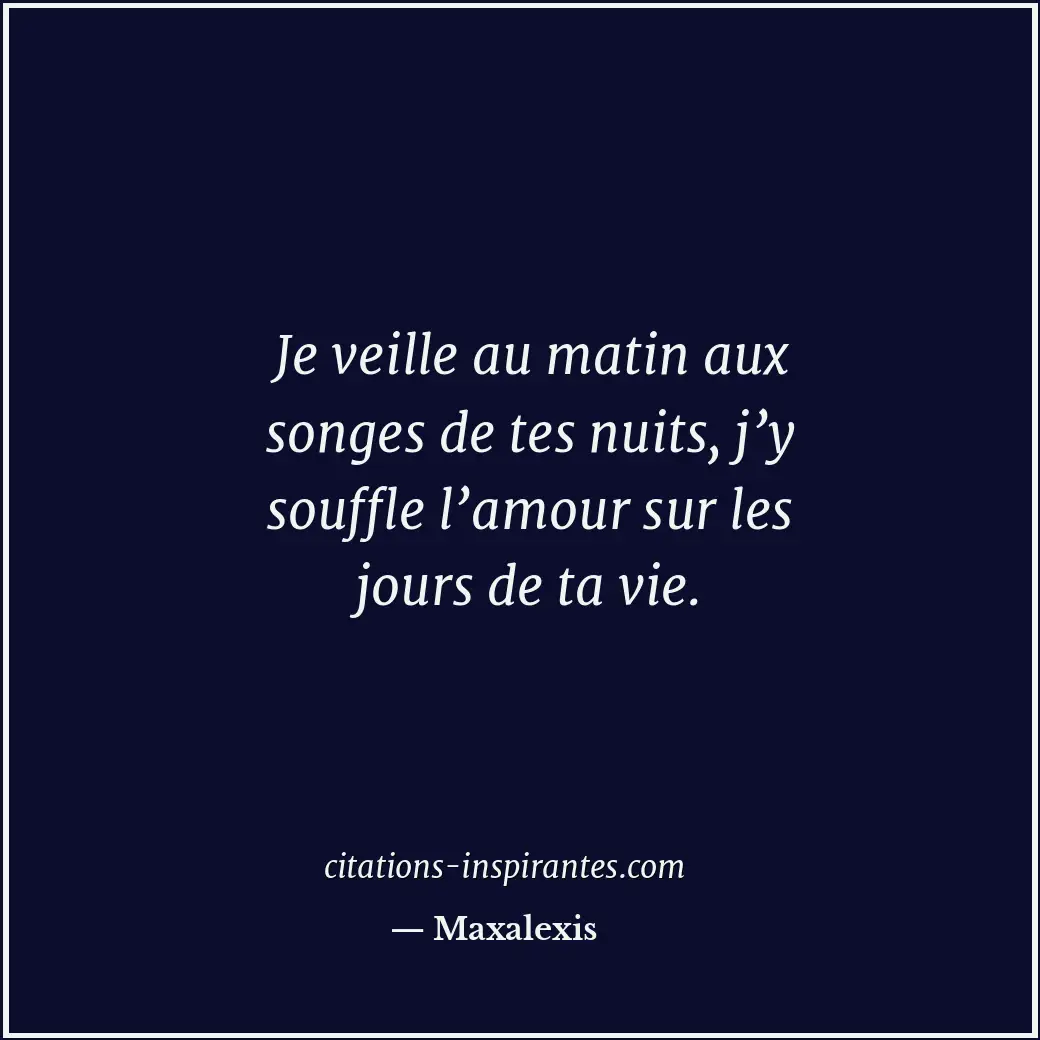 Citation de Maxalexis