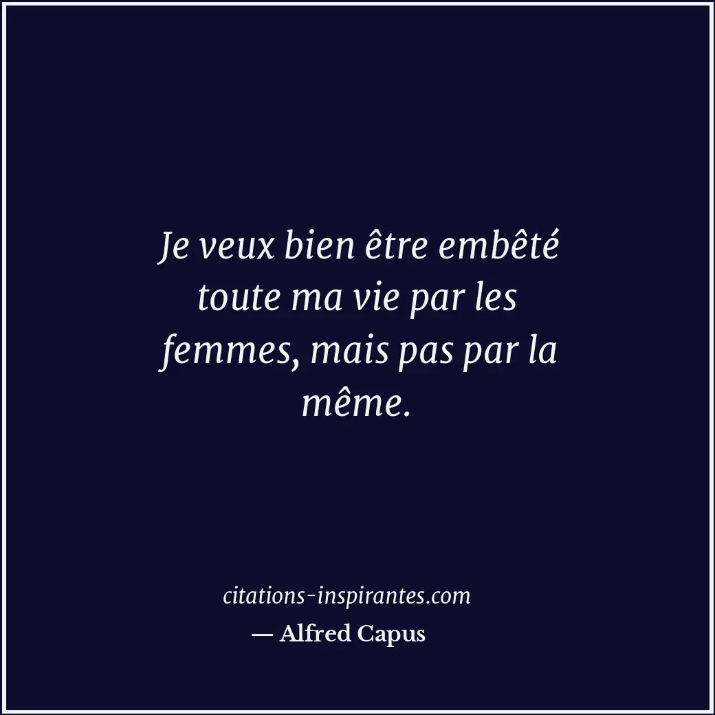 Citation de Alfred Capus